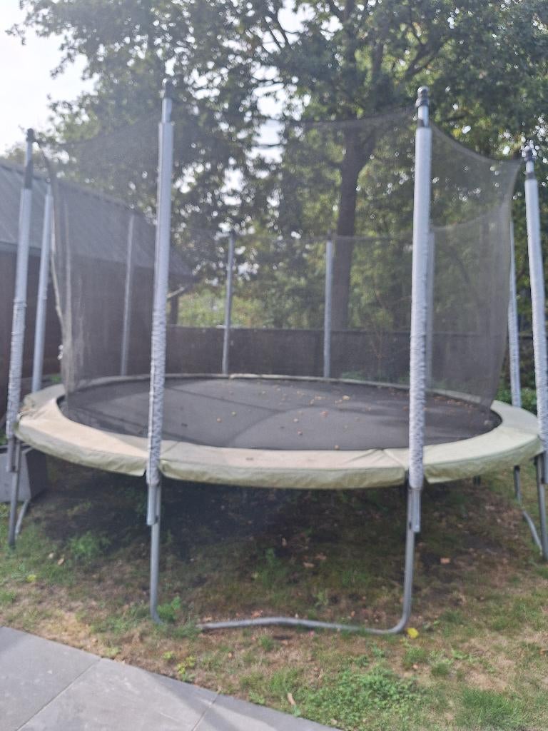 Trampoline Domyos -Decathlon- 4m20, Kinderen en Baby's, Speelgoed | Buiten | Trampolines, Ophalen, Gebruikt