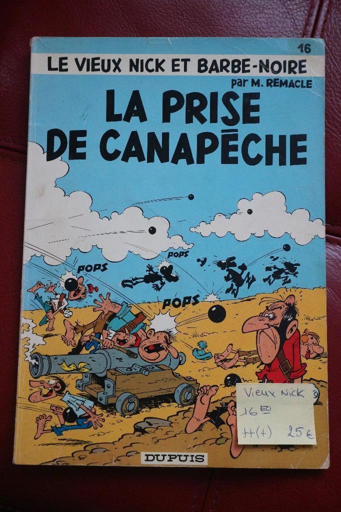 bd VIEUX NICK la prise de canapêche  16 eo, Livres, Une BD, Enlèvement ou Envoi