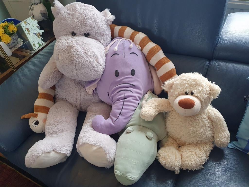 Verschillende pluchen vriendjes., Ophalen, Beer