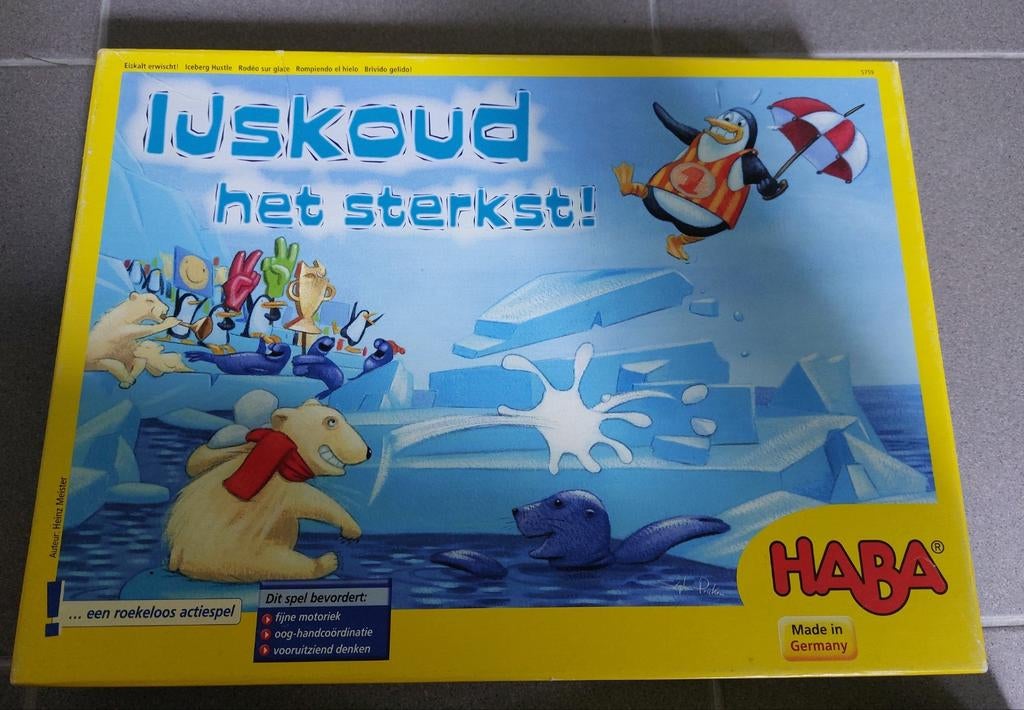Spelletjes haba deel 1, Hobby en Vrije tijd, Ophalen of Verzenden, Zo goed als nieuw, HABA