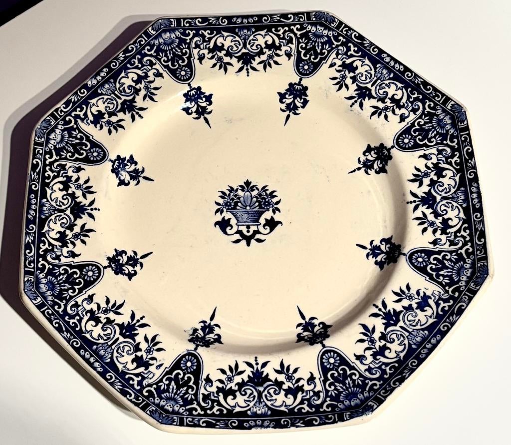 Assiette Terre de Fer Rouen Longchamp, Enlèvement ou Envoi