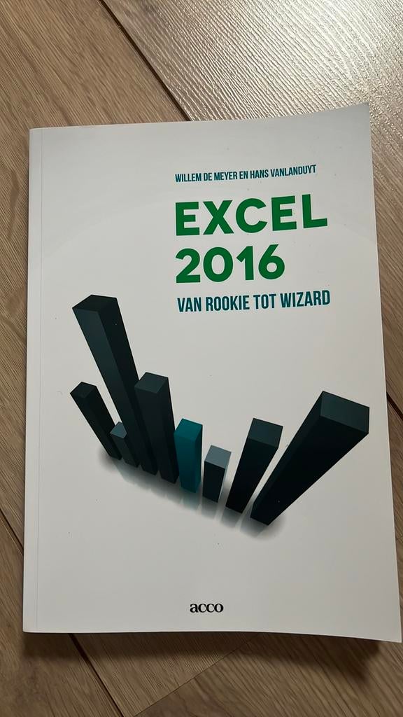 Hans Vanlanduyt - Excel 2016, Boeken, Informatica en Computer, Ophalen of Verzenden