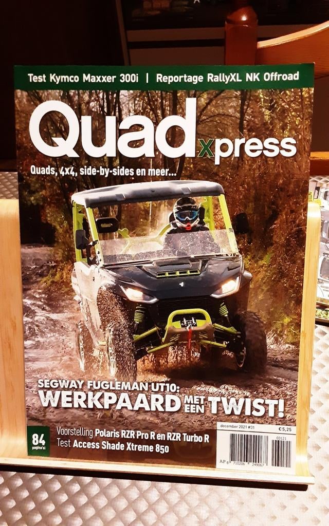 Qaud press tijdschrift, Ophalen of Verzenden, Zo goed als nieuw