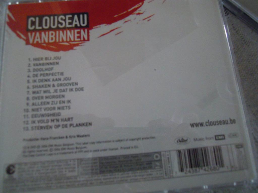 Clouseau - Vanbinnen ,, Enlèvement ou Envoi, Comme neuf