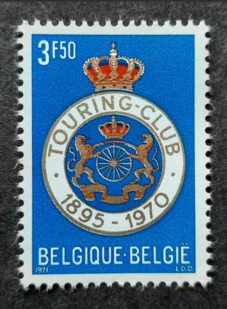 Belgique : COB 1569 ** Touring Club 1971., Sans timbre, Neuf, Enlèvement ou Envoi, Non oblitéré