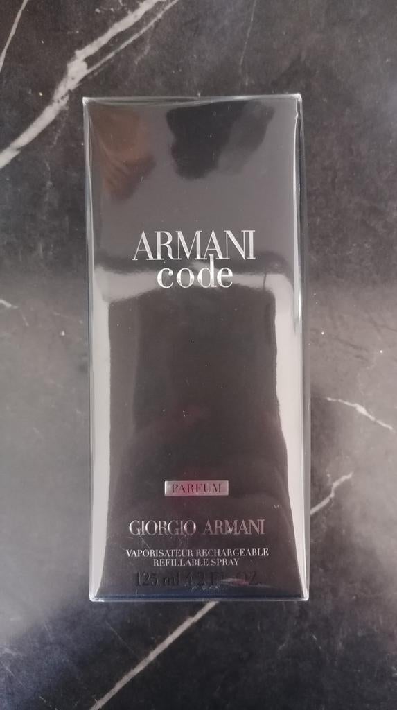 Armani Code Parfum 125 ml, Neuf