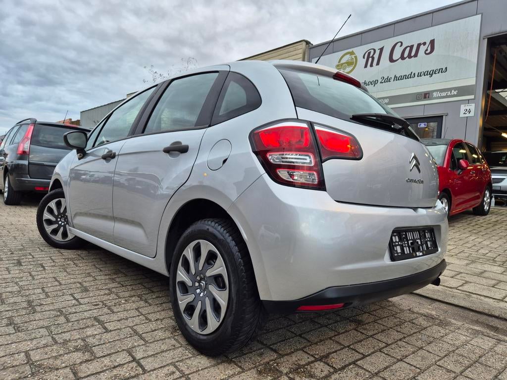 Citroën C3 1.0i mdl 2016 met 100.000km/NIEUWE D-RIEM!!!/GVV, Voorwielaandrijving, Euro 5, Stof, Zwart