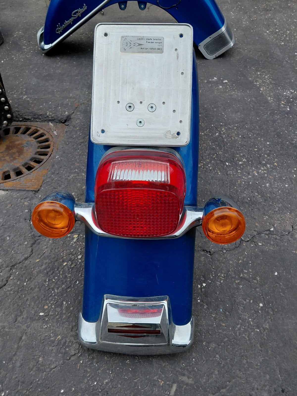 Voor en achterspatbord heritage softail, Motoren, Ophalen