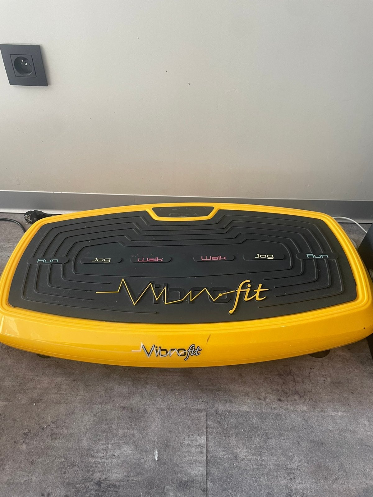 Vibrofit Trilplaat, Sport en Fitness, Fitnessmaterialen, Ophalen, Gebruikt