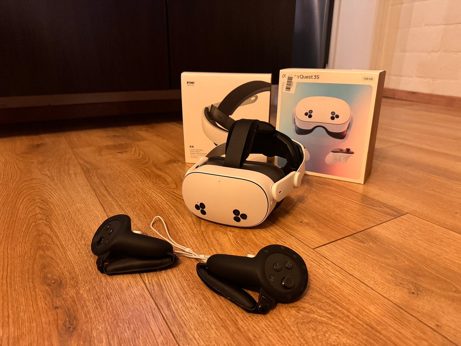 Meta Quest 3S + Accesoires, Ophalen of Verzenden, Zo goed als nieuw, VR-bril, Pc