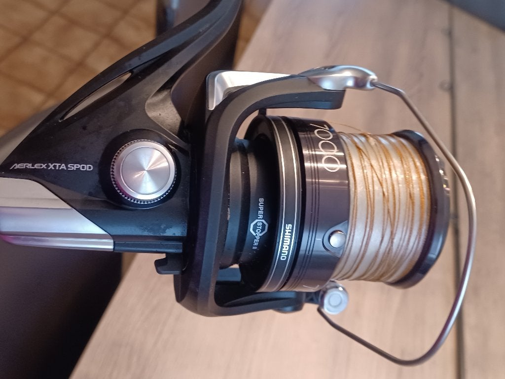 Spod hengel met molen, Ophalen, Zo goed als nieuw, Complete set