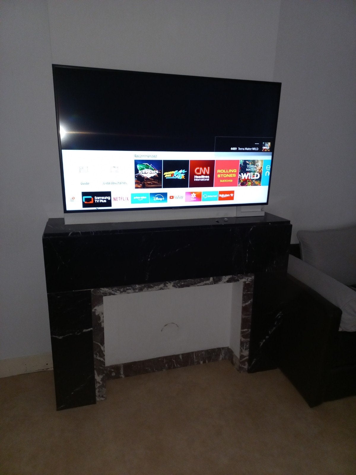 smart TV Samsung 55"  4K, Audio, Tv en Foto, Ophalen, Samsung, Smart TV