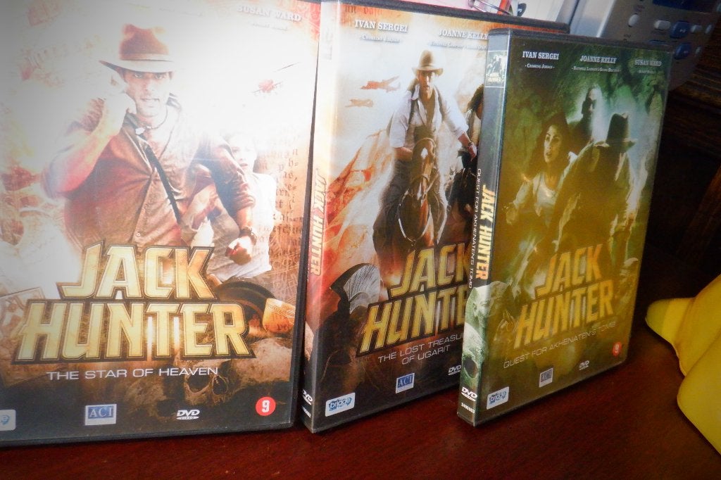 DVD Trilogy Jack Hunter.(3DVD'S), Ophalen of Verzenden, Zo goed als nieuw, Engels, Nederlands