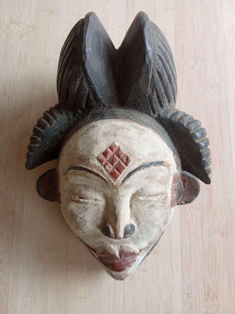 Afrikaanse maskers de Songye groep Congo - Kinshasa (1)., Afrique, Bois, Enlèvement ou Envoi, Fait main