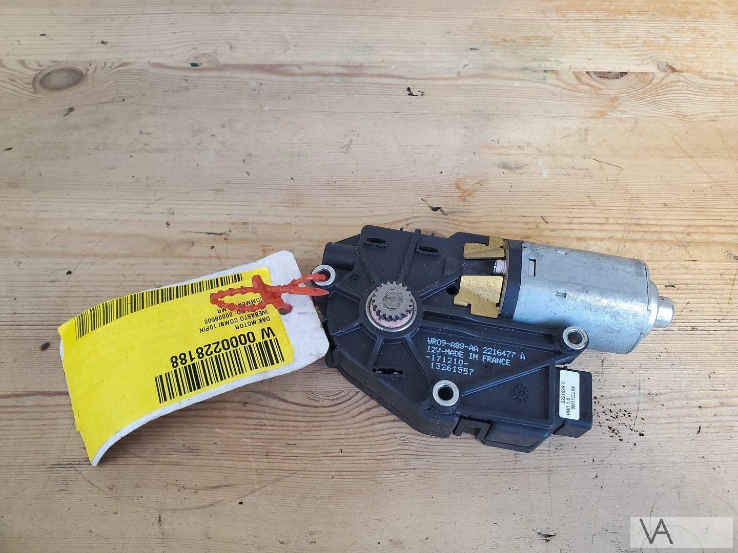 Renault Laguna 3 Scenic 3 Megane 3 schuifdak motor 2216477a, Renault, -, Utilisé, -