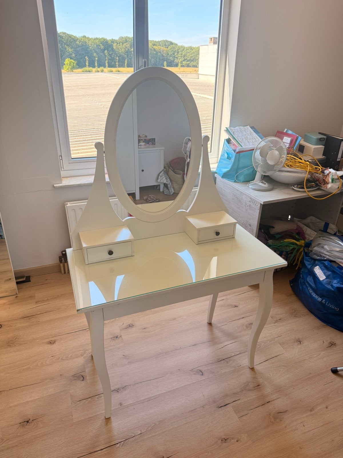 Table de maquillage Ikea, Maison & Meubles, Enlèvement, Comme neuf