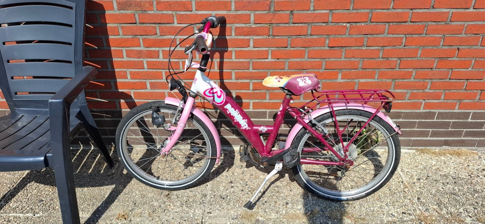 Kinderfiets, Ophalen