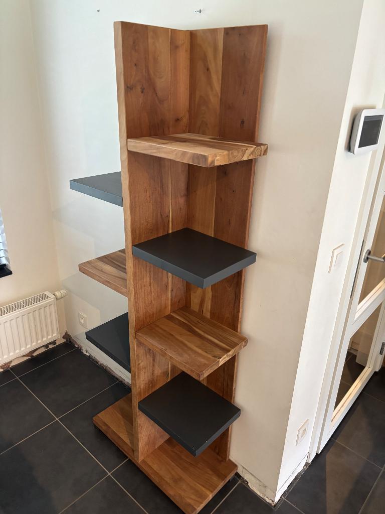 Boekenkast hout, 25 à 50 cm, Utilisé, 50 à 100 cm, 150 à 200 cm