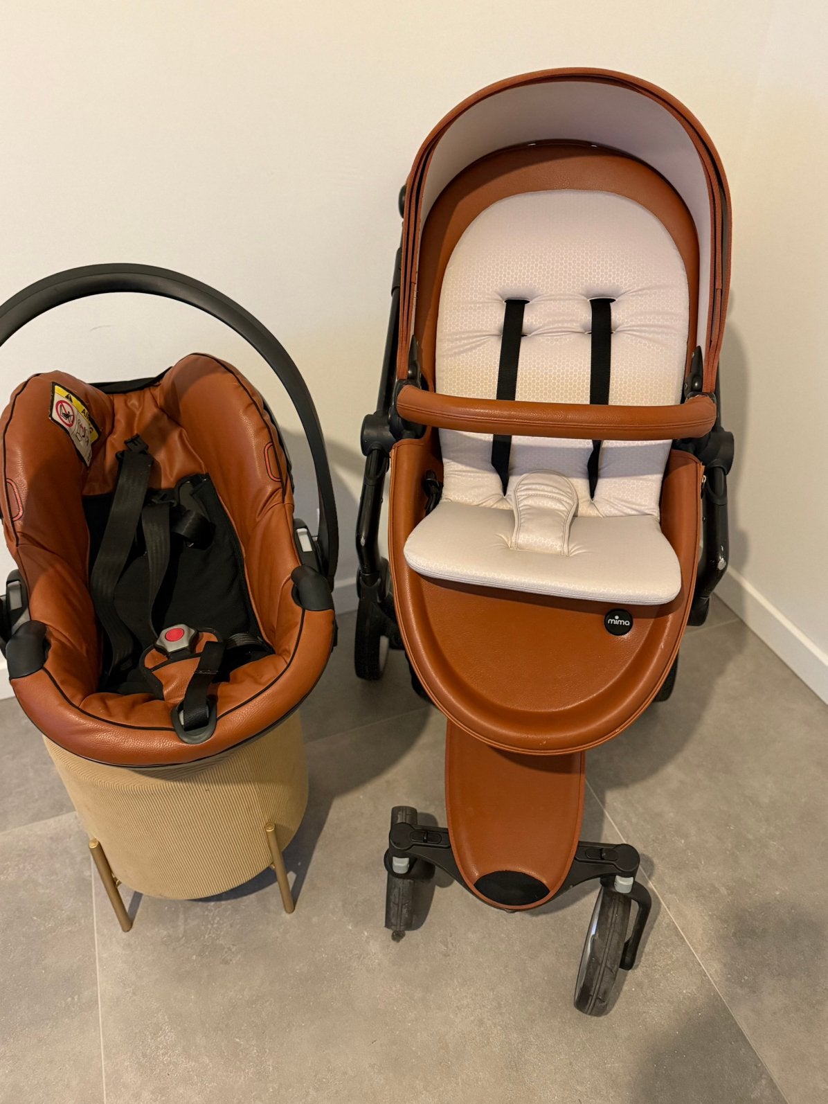 Mima babywagen, Enfants & Bébés, Enlèvement, Comme neuf, Poussette, Maxi-Cosi