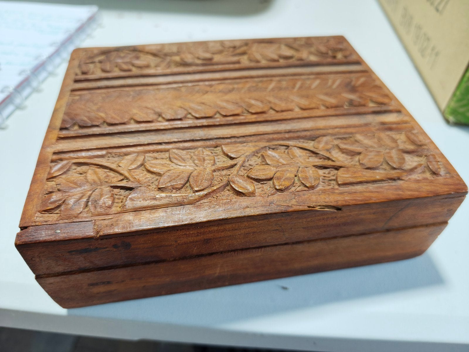 boite en bois, Antiquités & Art, Enlèvement ou Envoi