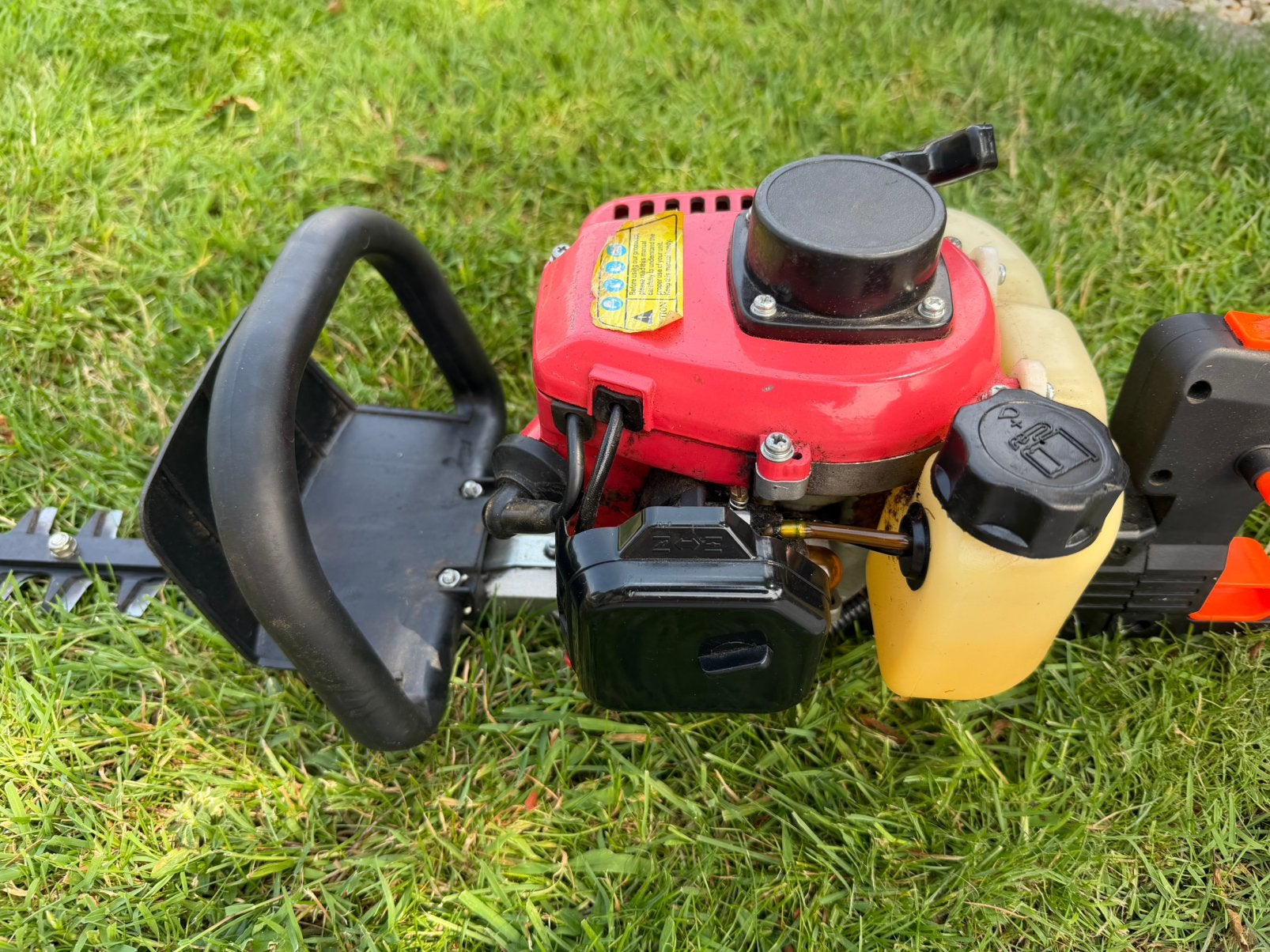 Benzine heggenschaar, Tuin en Terras, Ophalen, Gebruikt, Benzine
