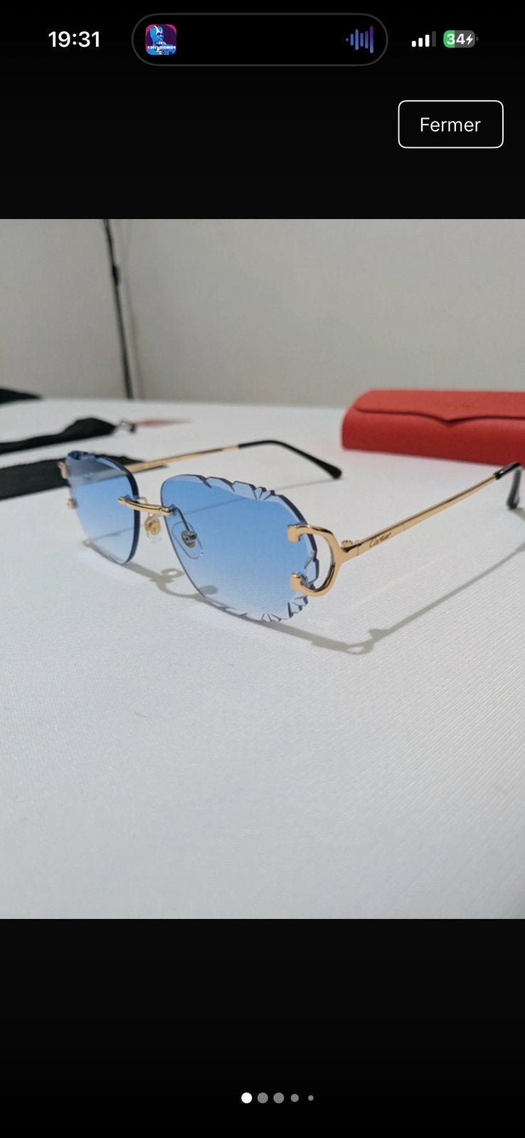 Lunettes cartier, Ophalen of Verzenden, Zo goed als nieuw