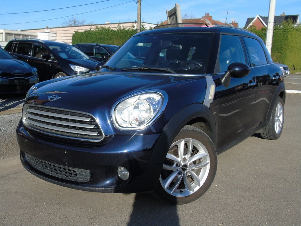 Mini CooperD Countryman 1.6d *07/2014 *Pano Dak*Airco*EURO 5, Autos, Mini, Cuir, Euro 5, 82 kW, Noir