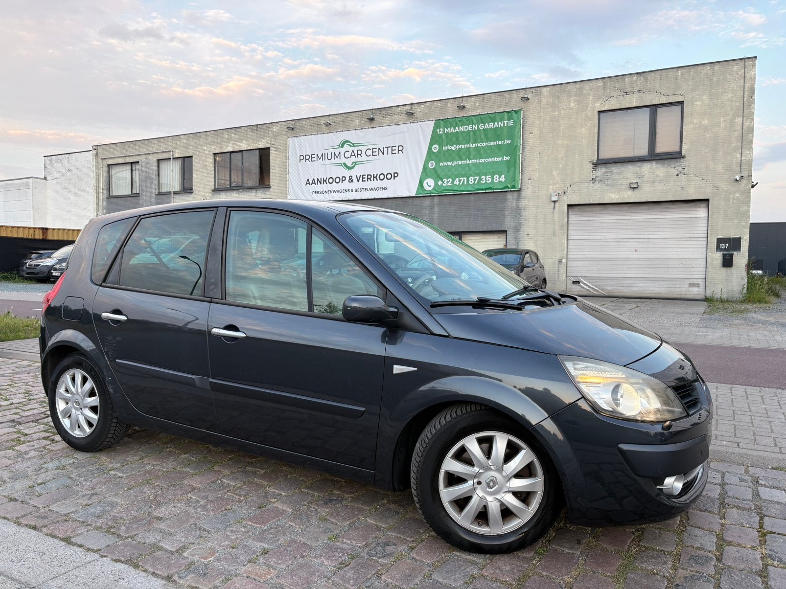 Renault Scenic | 12 M Garantie |124 Dkm | 2.0 Diesel | 2008|, Autos, Renault, Entreprise, Achat, ABS, Airbags, Air conditionné
