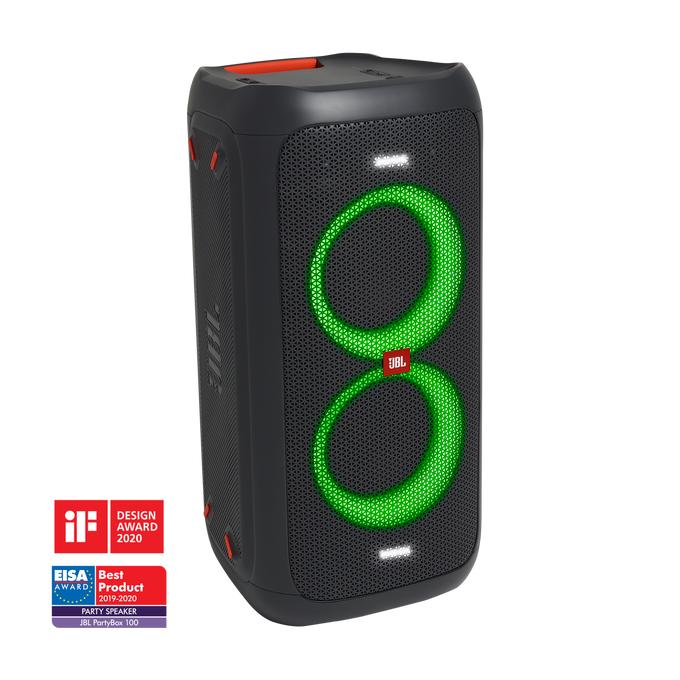 Jbl partybox 100 ingebouwde batterij tot 12u muziek, Ophalen, Zo goed als nieuw, 120 watt of meer, JBL