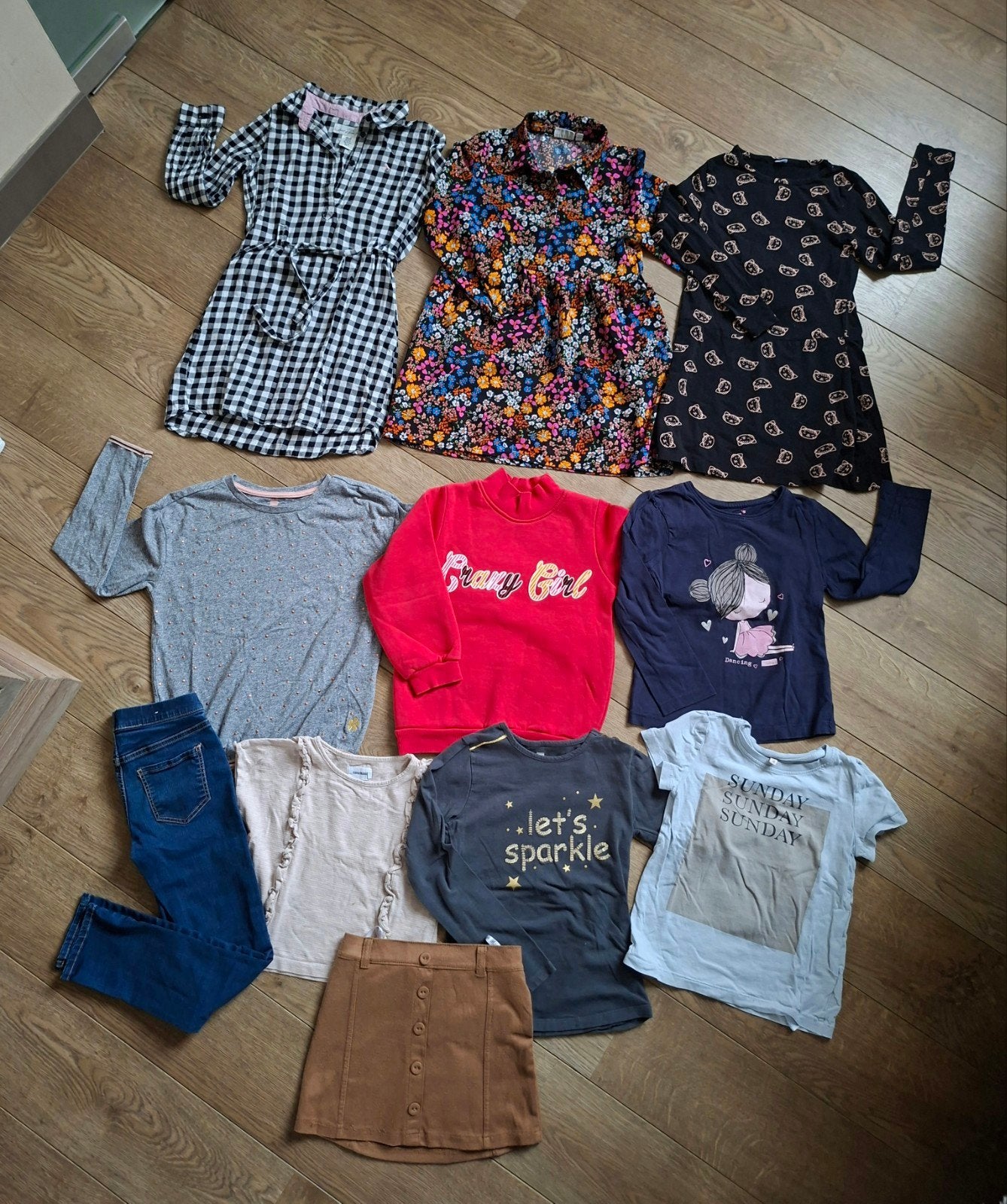 Pakket meisjeskledij maat 122, Enfants & Bébés, Vêtements enfant | Taille 122, Enlèvement