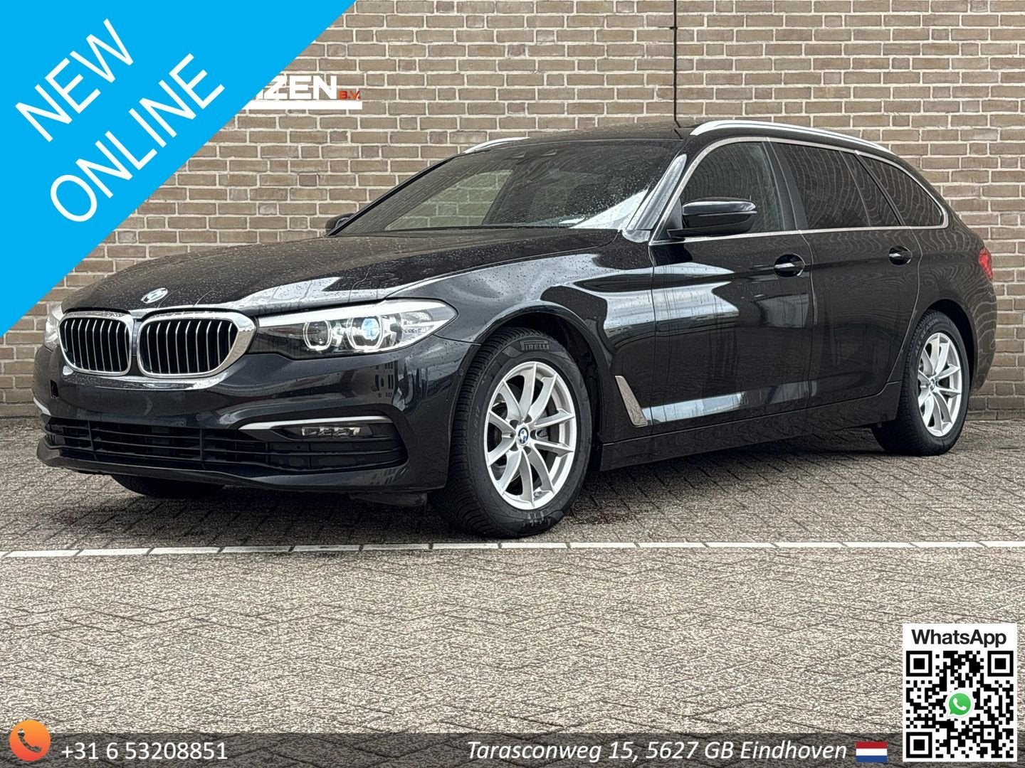 BMW 518 5-serie Touring 518d Business Edition Plus | € 12.80, Autos, BMW, Entreprise, Electronic Stability Program (ESP), Automatique