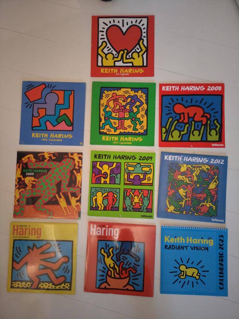 Calendriers de la Keith Haring 30 x 30 cm (10 pièces), Divers, Calendriers, Enlèvement ou Envoi, Calendrier mensuel, Neuf
