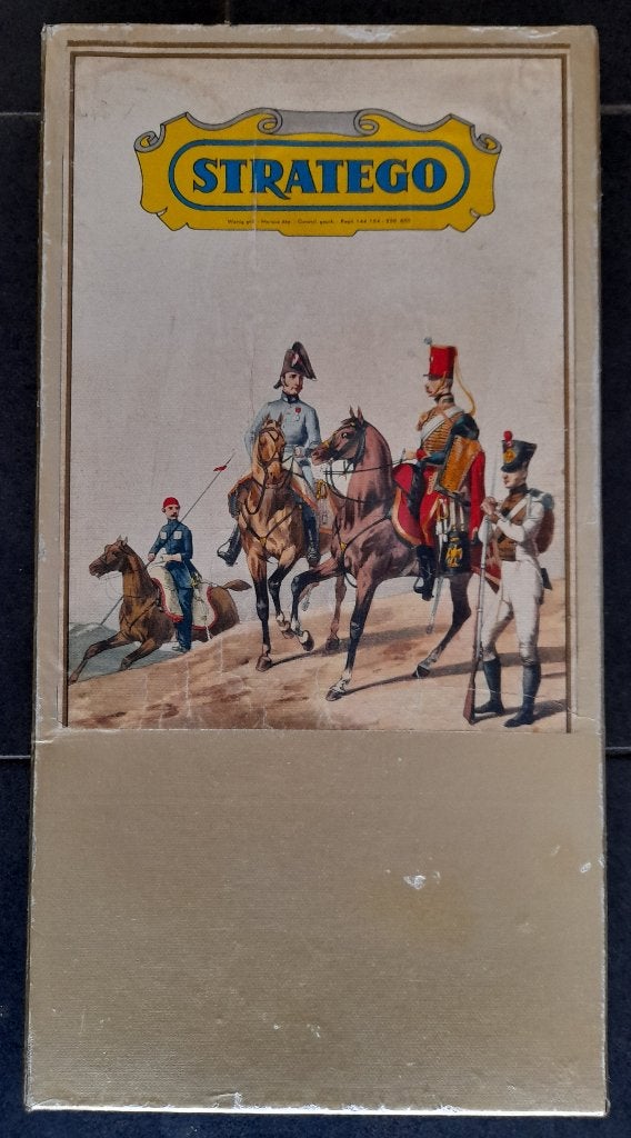 Meilleur jeu de stratégie : « STRATEGO - 1ère édition ! ! », 1 ou 2 joueurs, Enlèvement ou Envoi, Utilisé