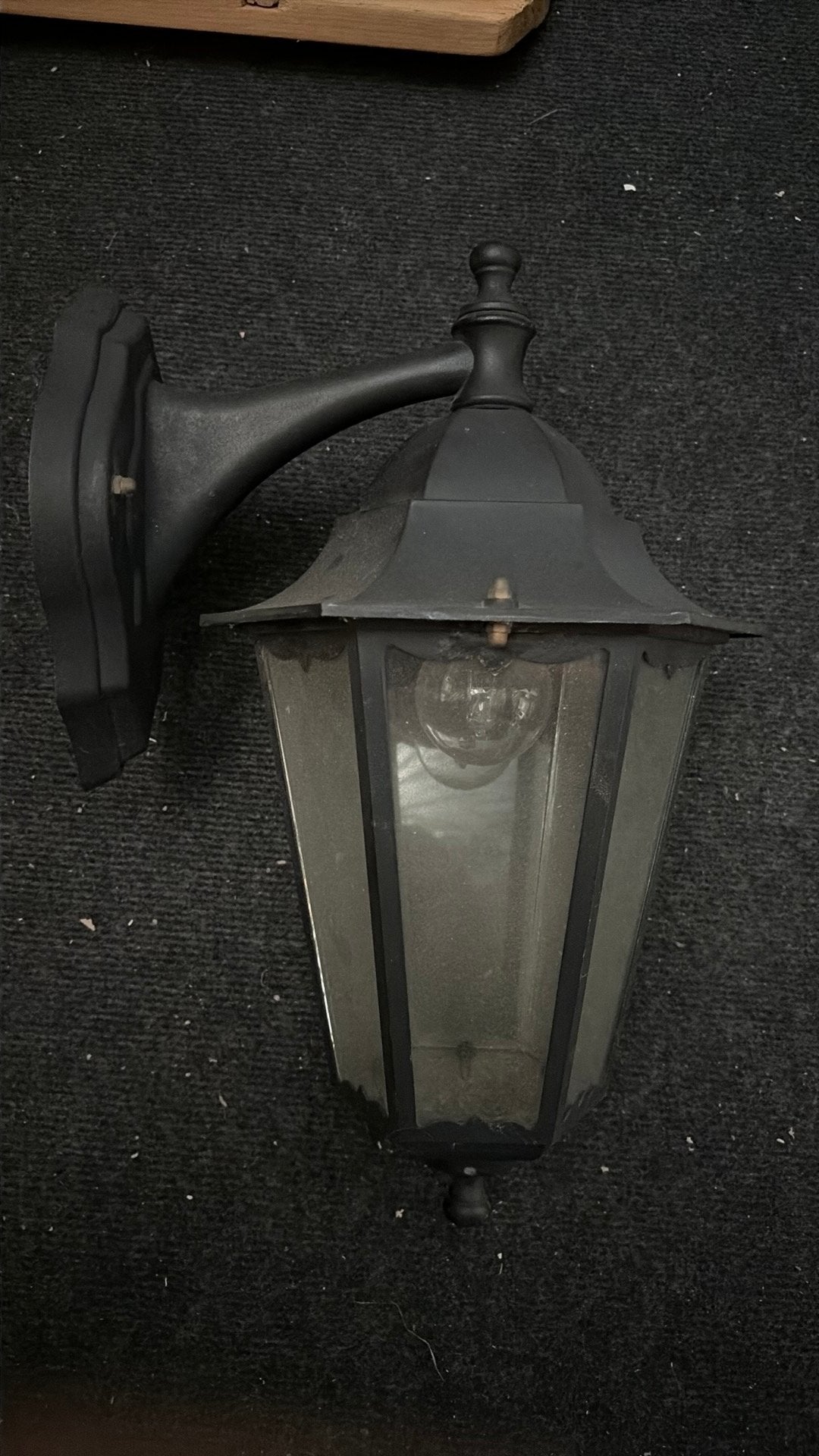 Rustieke tuinlamp, Tuin en Terras, Ophalen, Zo goed als nieuw, Wandlamp