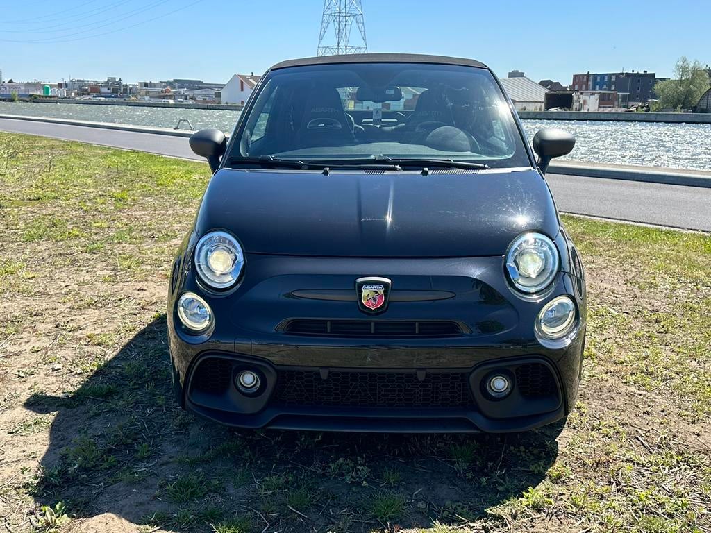 Abarth 595 Competzione Cabrio 179HP Automaat, Euro 6, Zwart, Bedrijf, Automaat