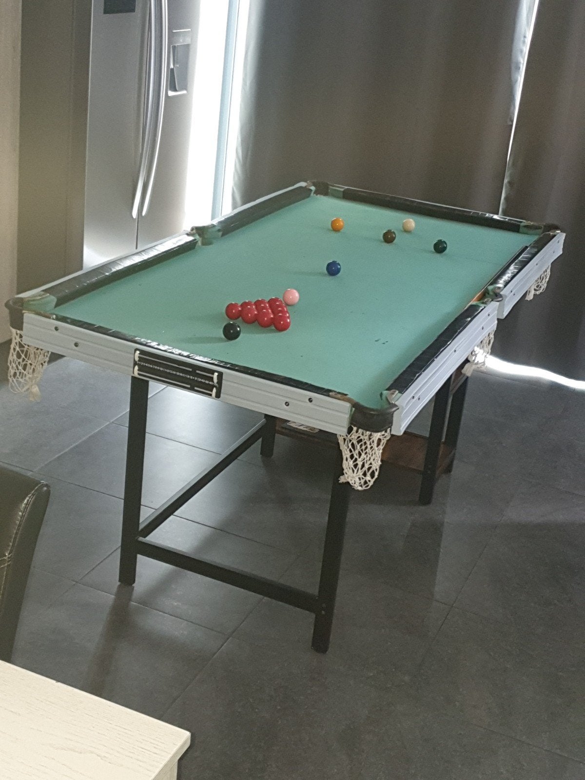 snookertafel, Sport en Fitness, Biljarten en Poolen, Ophalen, Gebruikt, Snookertafel