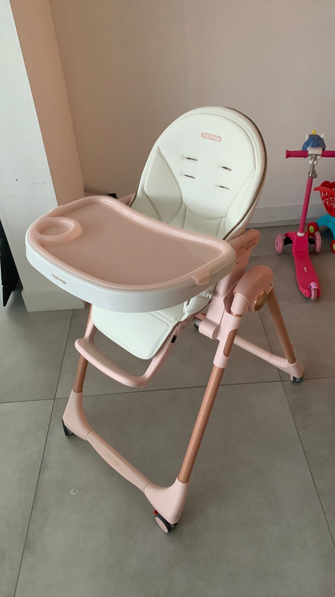 Babystoel peg perego, Ophalen, Zo goed als nieuw
