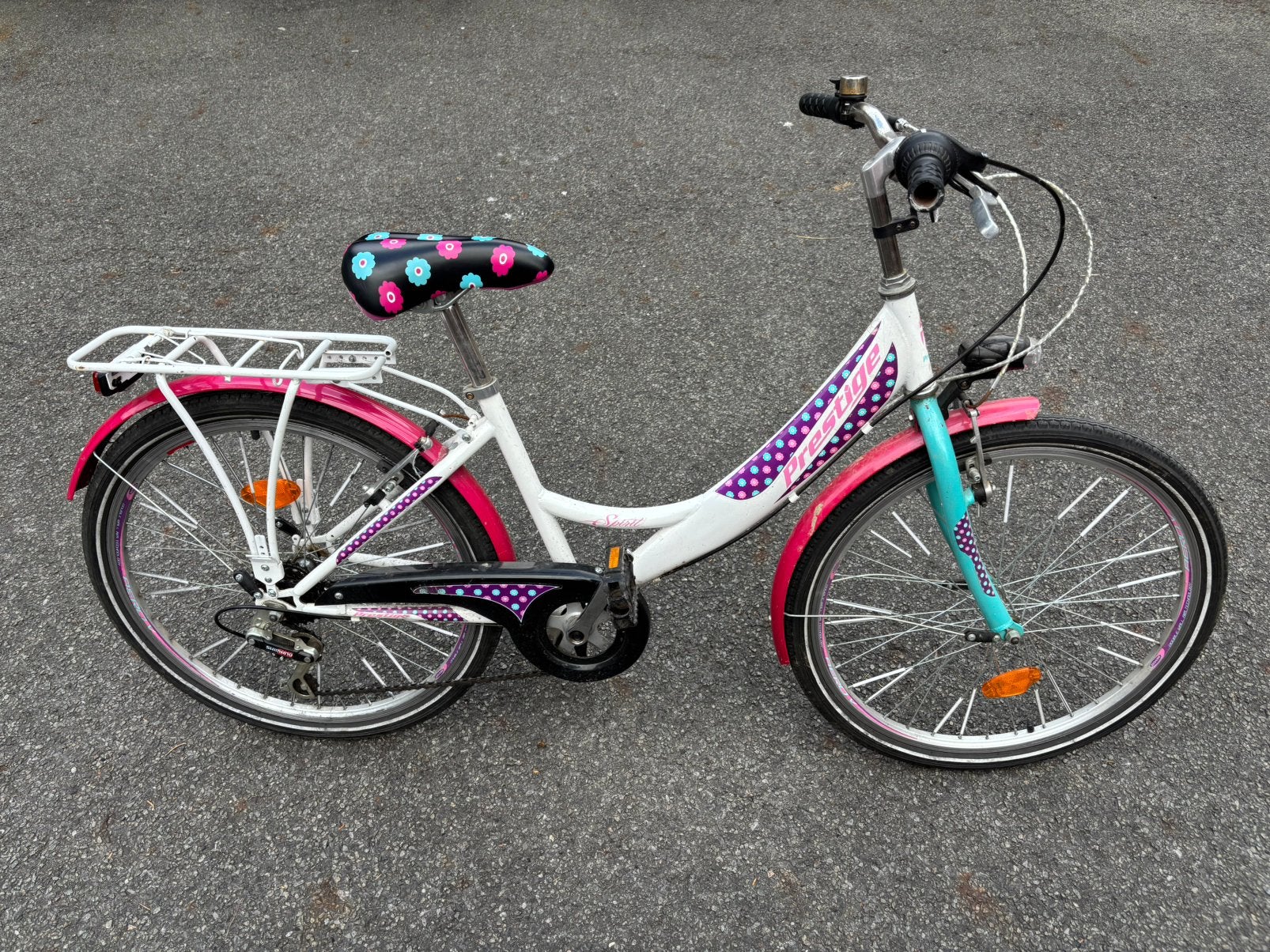 Vélo Prestige pour fille, Vélos & Vélomoteurs, Vitesses, Enlèvement, Utilisé, Frein sur jante