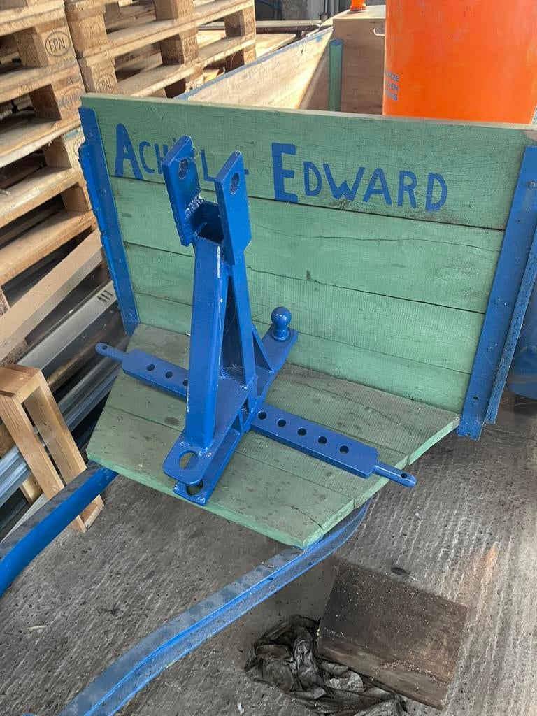 Trekhaak voor aanhangwagen of wagen, Ophalen