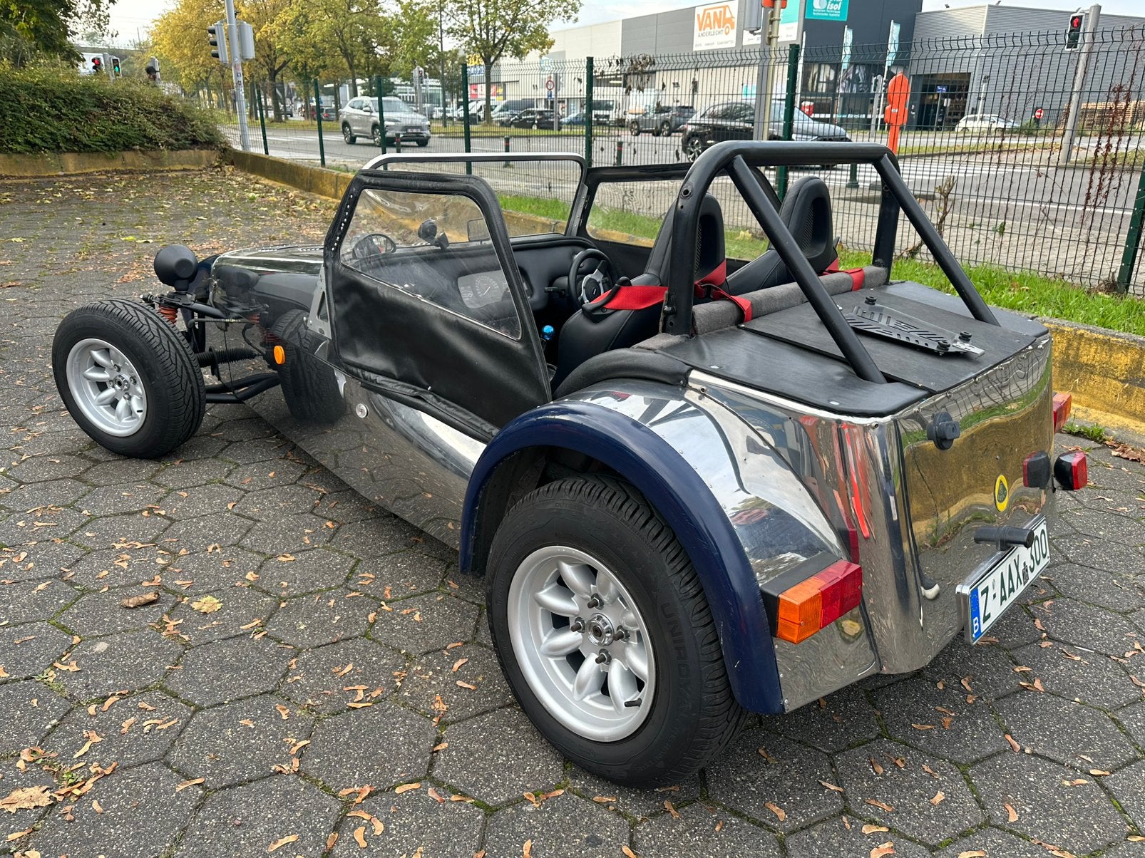 Lotus Seven Robin hood, Auto's, 600 kg, 1998 cc, Achterwielaandrijving, Zwart
