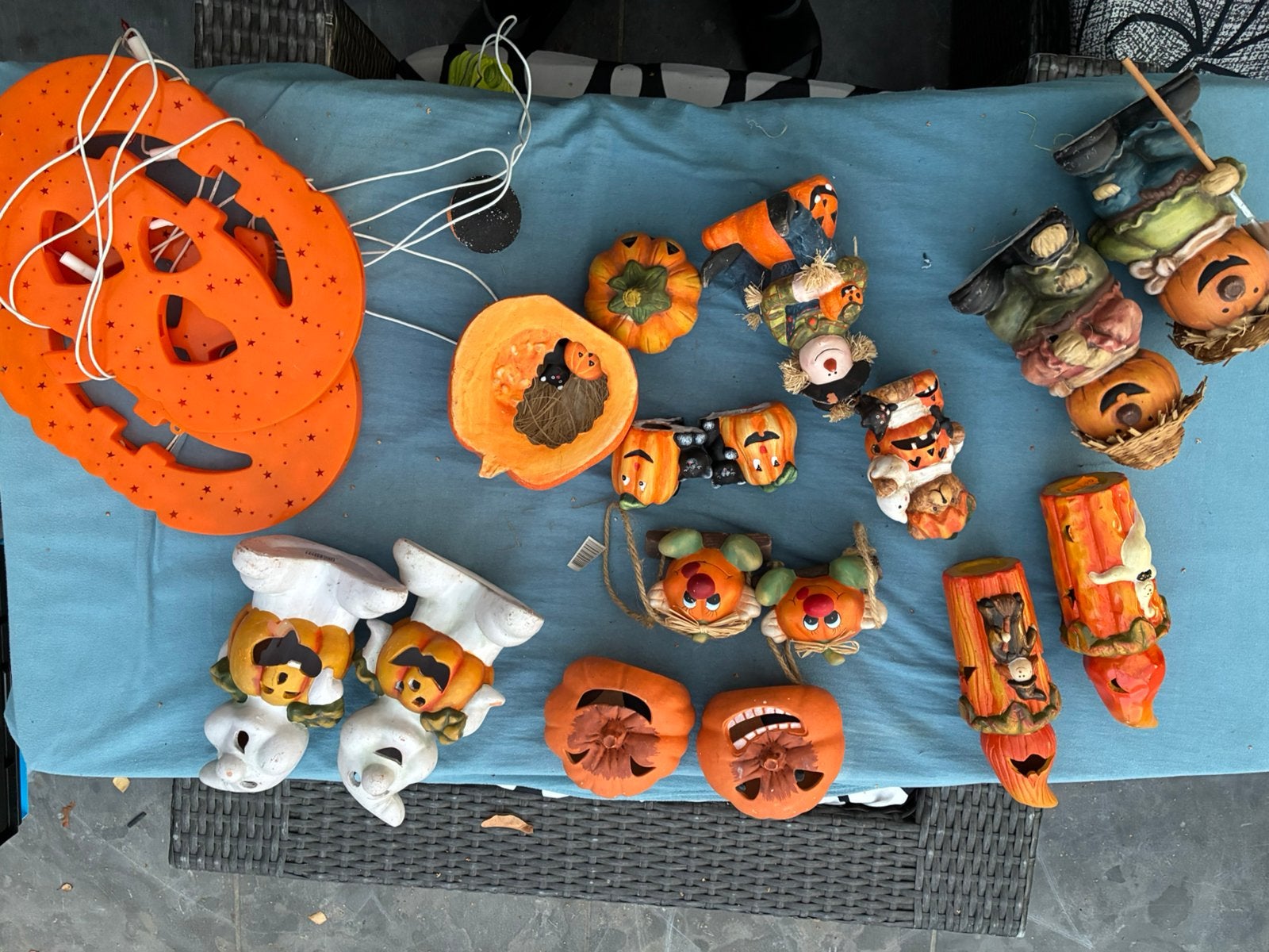 Halloween pompoenen, Enlèvement, Utilisé