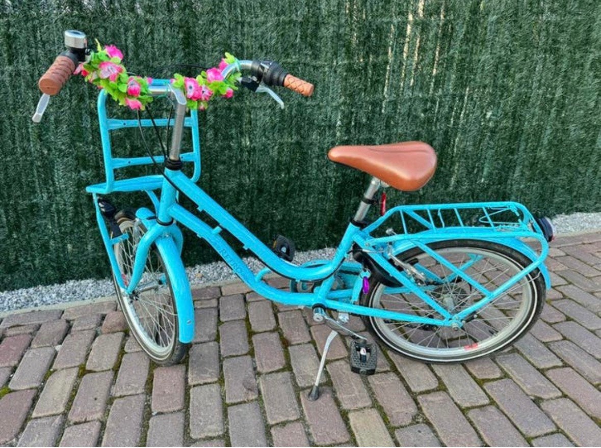 Meisjesfiets 20inch, Vélos & Vélomoteurs, Vélos | Filles, Vitesses, Frein sur jante, Comme neuf, 20 pouces