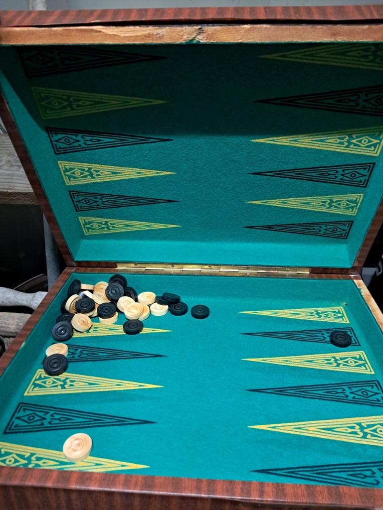 4x backgammon, Sport en Fitness, Biljarten en Poolen, Ophalen of Verzenden