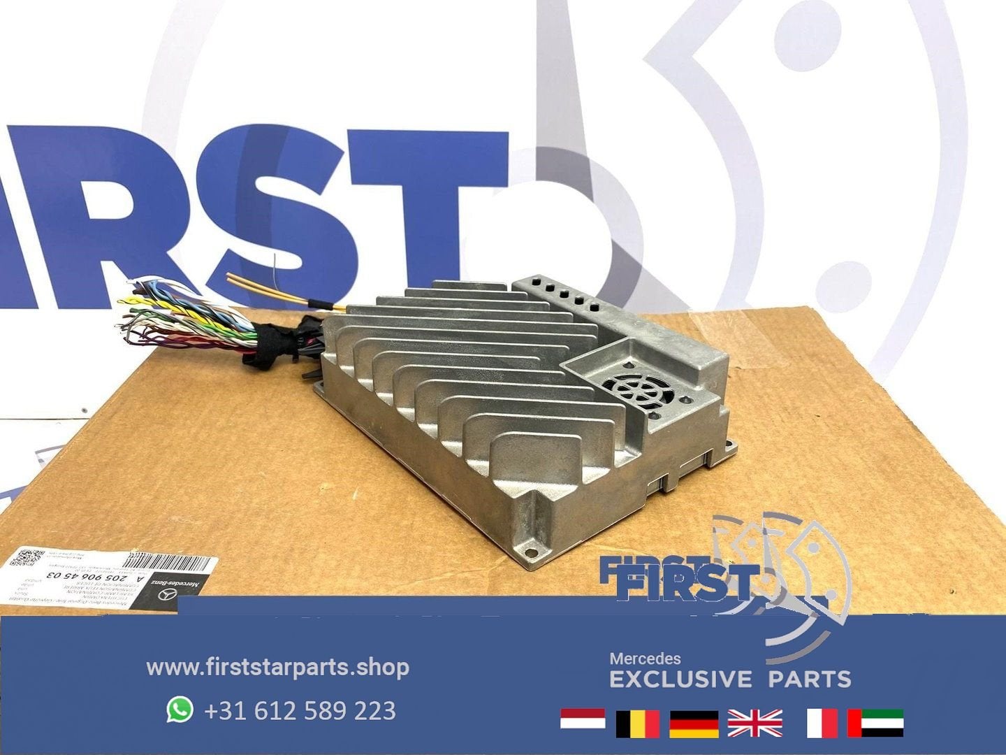 A1669006710 HARMAN BECKER VERSTERKER Mercedes Benz ML W166 G, Ophalen of Verzenden, -, -, -