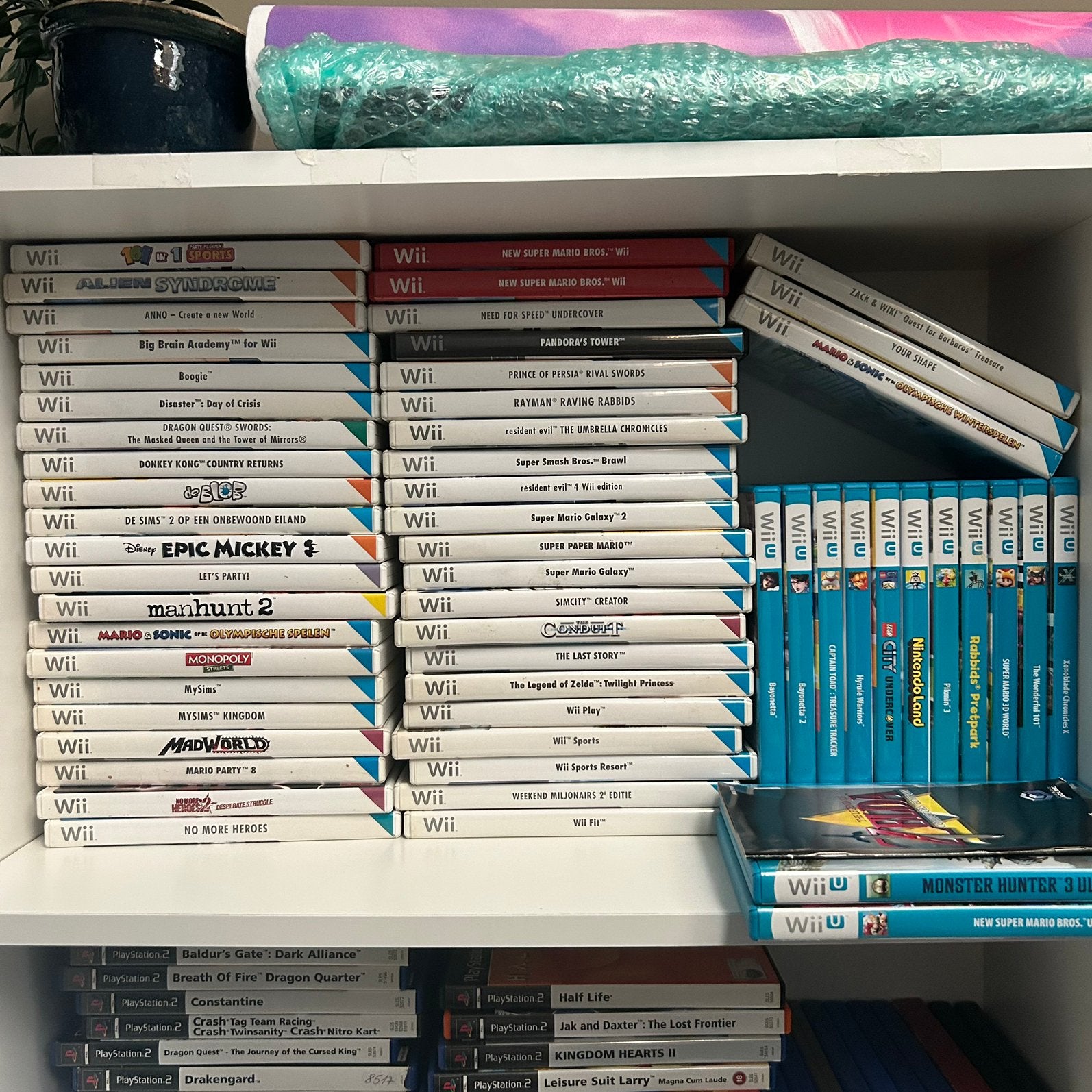 Grote nintendo wii en wiiu verzameling, Ophalen of Verzenden, Zo goed als nieuw