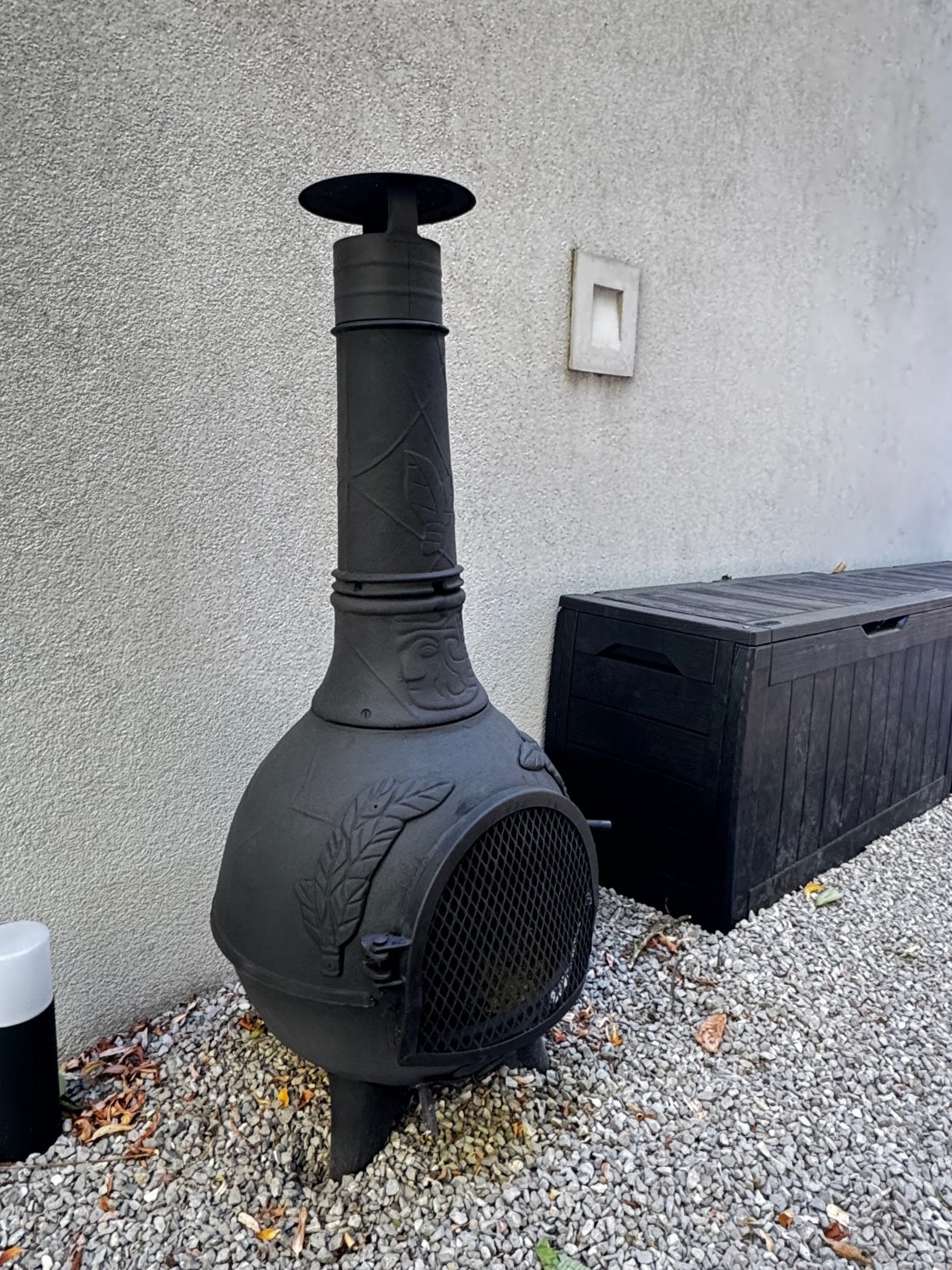 Tuinhaard / Chiminea, Tuin en Terras, Ophalen, Zo goed als nieuw