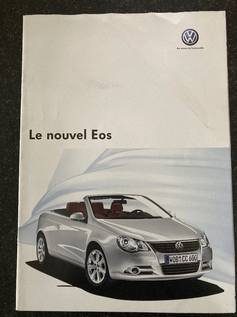 Autobrochure, Boeken, Ophalen of Verzenden, Gelezen, Volkswagen