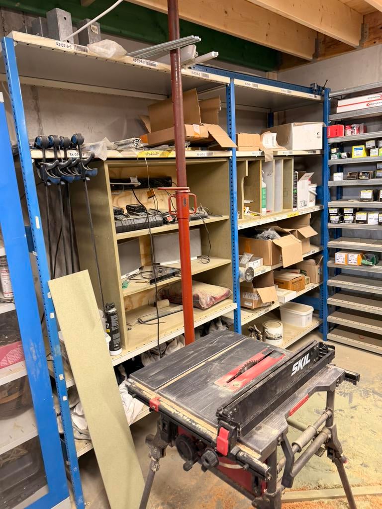 Magazijn rekken, Zakelijke goederen, Kantoor en Winkelinrichting | Magazijn, Stelling en Opslag, Ophalen