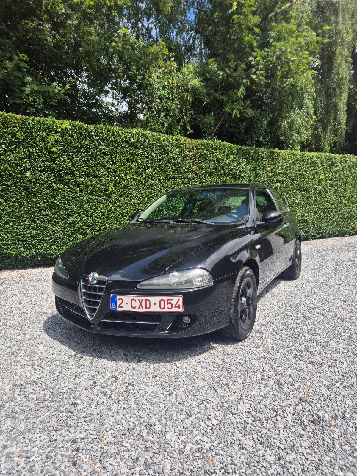 Alfa Romeo 147 1.6 TS, Autos, Attache-remorque, Boîte manuelle, Noir, 5 places