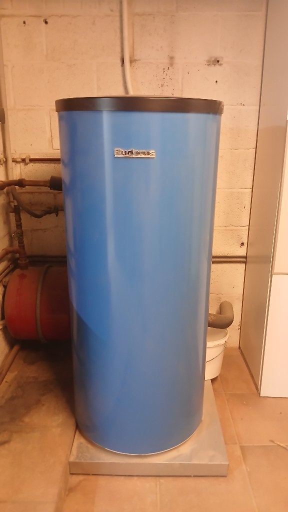 Buderus su160/5, Doe-het-zelf en Bouw, Chauffageketels en Boilers, Ophalen, Gebruikt, 100 liter of meer, Boiler